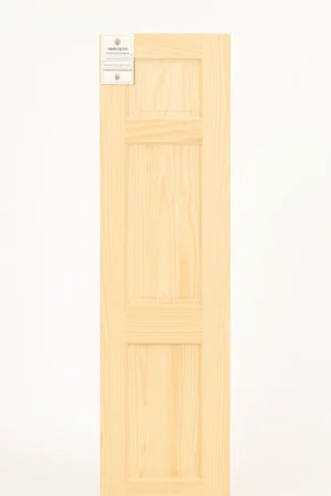 Internal Clear Pine 3 Panel Door Unfinished B Graded Stock