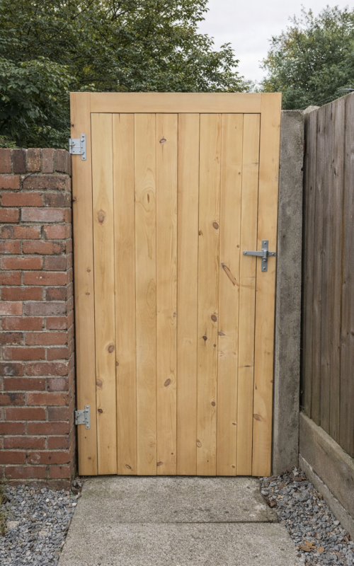 LPD Doors External FL&B Redwood Door / Gate B Grade Stock