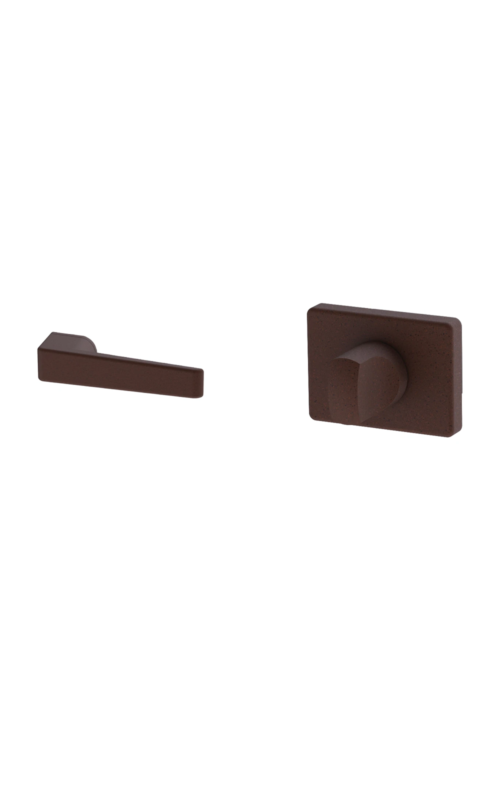 Ironmongery Nolita Timeless Rust Handle Hardware Pack Or Thumb turn Privacy pack