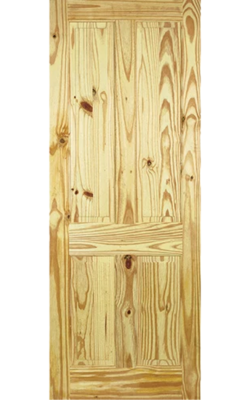 LPD Internal Pine Knotty Effect Door Available in 4 or 6 Panel All Sizes