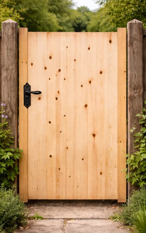 LPD External Redwood L&B Z-Braced Back 38mm Thick B Graded Stock Free Delivery