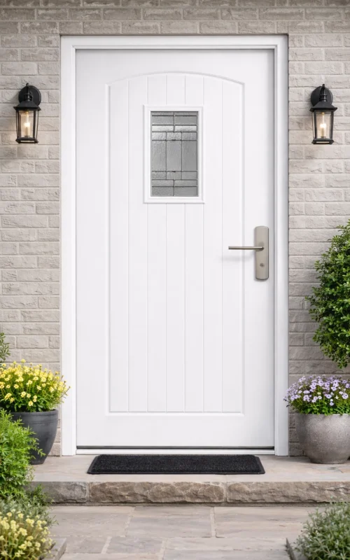 LPD GRP Colonial 6P White PreFinished Brand New Free Delivery