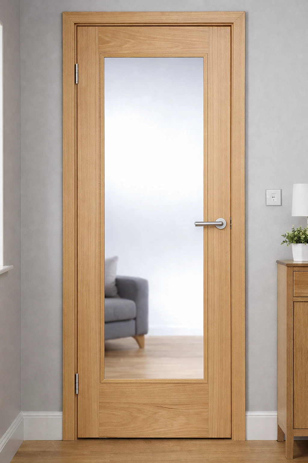 LPD Internal Vancouver Oak Pre Finished Pattern 10 Clear Glazed B Graded Stock
