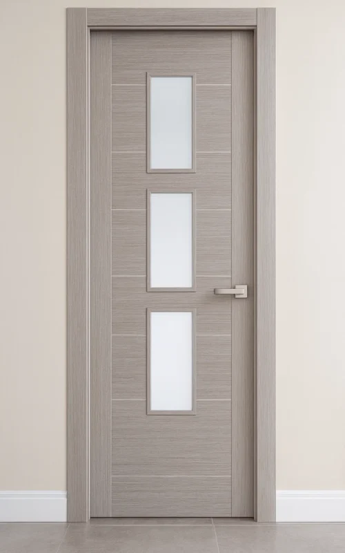 LPD Internal Light Grey Hampshire Pre-Finished Standard, FD30 Or Glazed Door Brand New