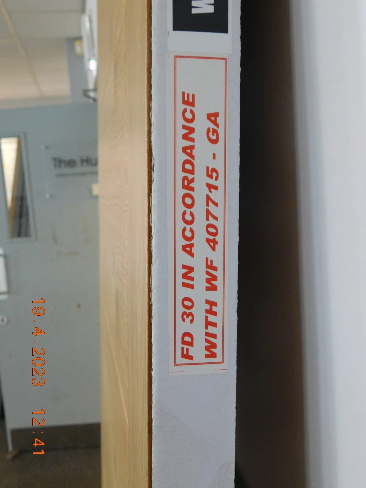 LPD Internal Oak Hampshire Ladder Style Door In Standard, Fire Door Or Glazed - Image 10
