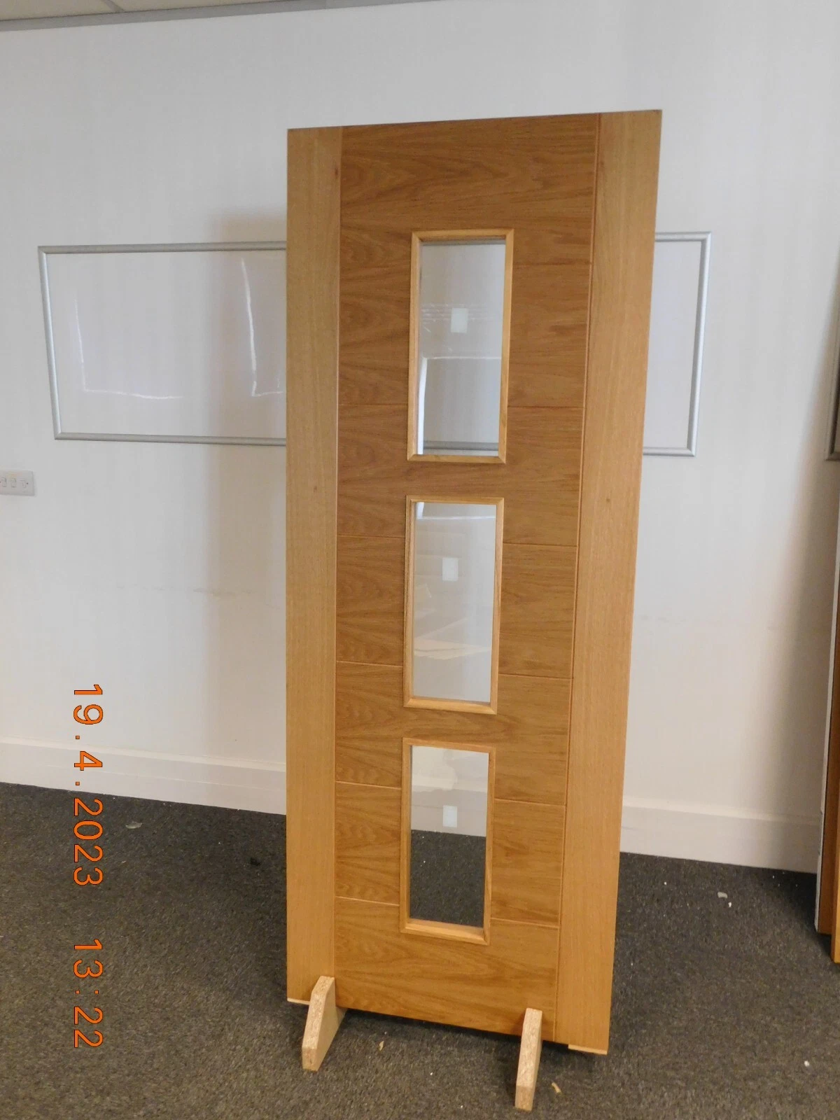 LPD Internal Oak Hampshire Ladder Style Door In Standard, Fire Door Or Glazed - Image 11