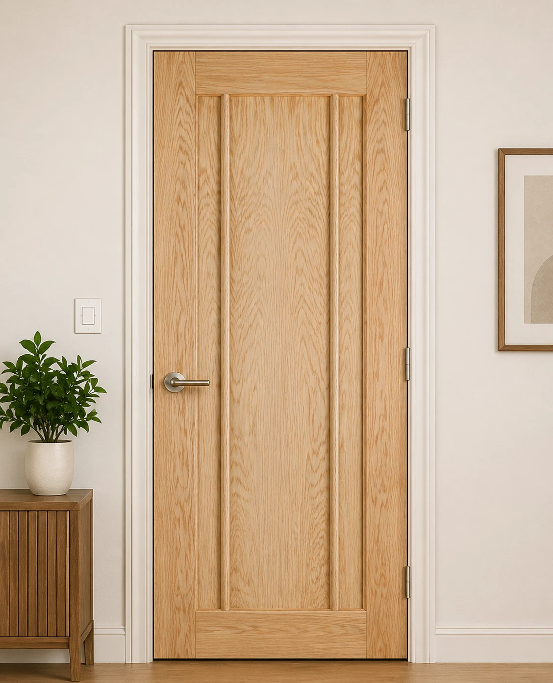 LPD Internal Oak Lincoln Unfinished Standard, Fire Door or Glazed Brand New