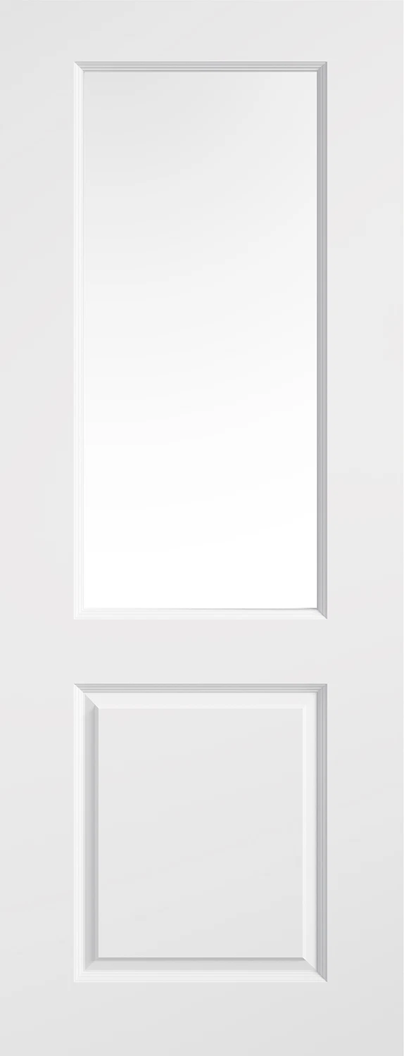 LPD White Moulded Smooth 2 Panel Primed Standard Or FD30 Or Glazed Brand New - Image 3