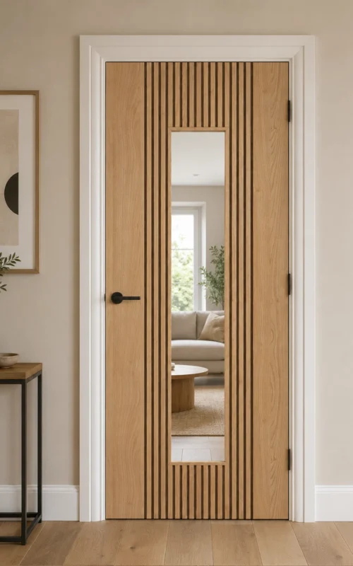 LPD Oak Sydney Prefinished Standard & Glazed Solid Core Door Brand New