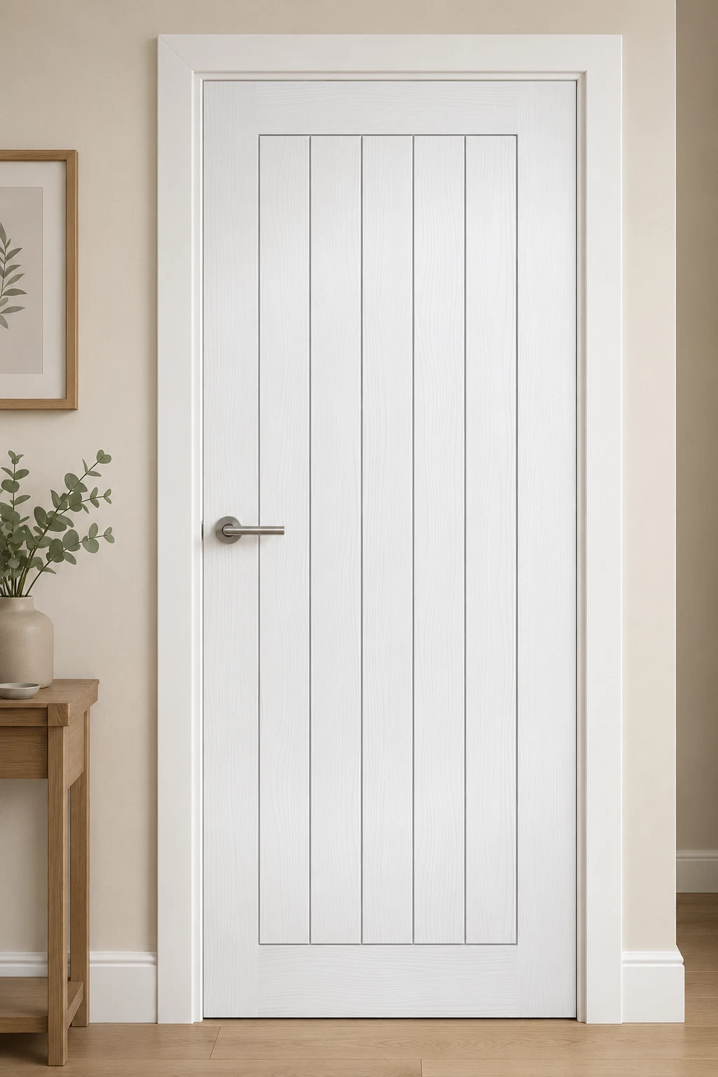 LPD White Textured Mexicano Primed Standard Or FD30 Brand New